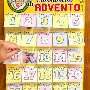 Cartaz - Calendário do Advento - Natal