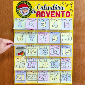 Cartaz - Calendário do Advento - Natal