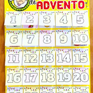 Cartaz - Calendário do Advento - Natal