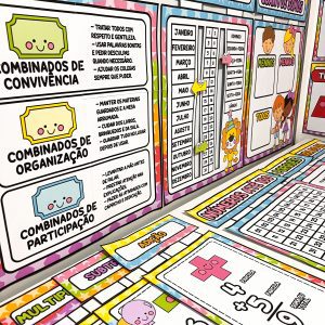 Kit Sala de Aula: Circo da Alegria - Decoração Escolar - Pedagogia de Ideias Kit Sala de Aula: Circo da Alegria - Decoração Escolar