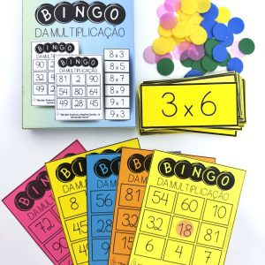 Bingo da Multiplicação - Matemática