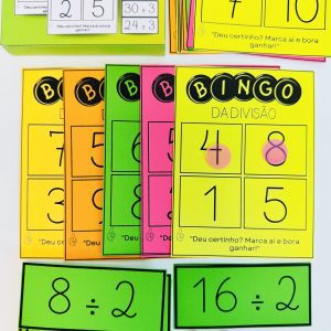 Bingo da Divisão - Matemática
