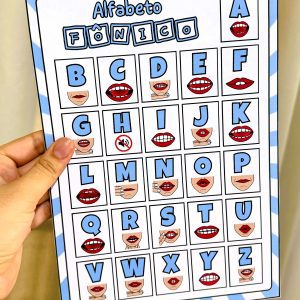 Cartaz Alfabeto Fônico - Apoio Visual