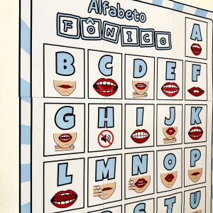 Cartaz Alfabeto Fônico - Apoio Visual