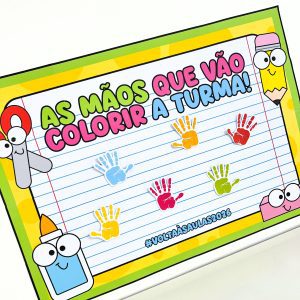 Cartaz Colaborativo Volta às Aulas 2026 - Volta às Aulas