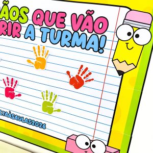 Cartaz Colaborativo Volta às Aulas 2026 - Volta às Aulas