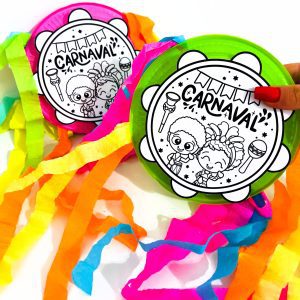 Atividade Interativa de Carnaval - Pandeiro - Carnaval