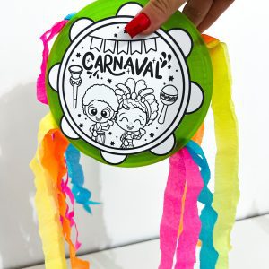Atividade Interativa de Carnaval - Pandeiro - Carnaval