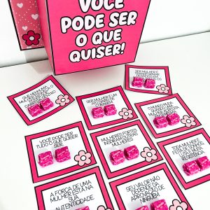 Caixa Motivacional - Dia da Mulher - Dia Internacional da Mulher - Pedagogia de Ideias Caixa Motivacional - Dia da Mulher - Dia Internacional da Mulher