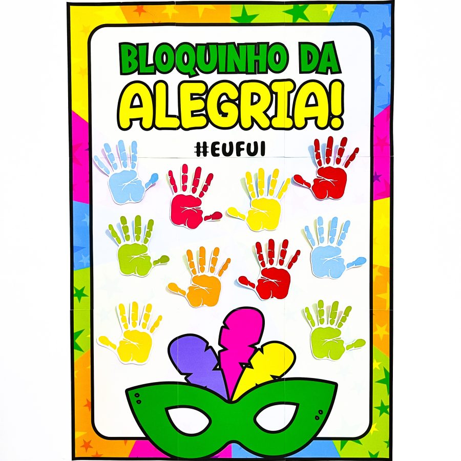 Cartaz Colaborativo de Carnaval - Carnaval