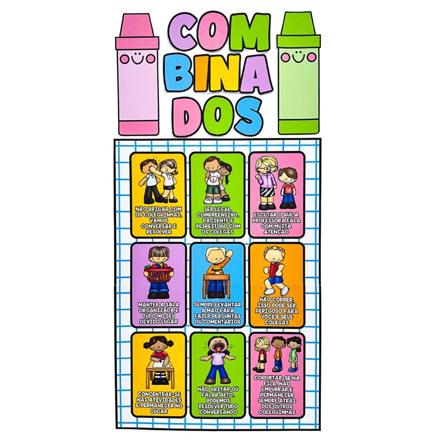 Combinados da Turma - Apoio Visual