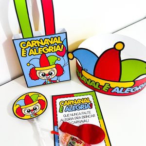Kit Lembrancinhas de Carnaval - Carnaval