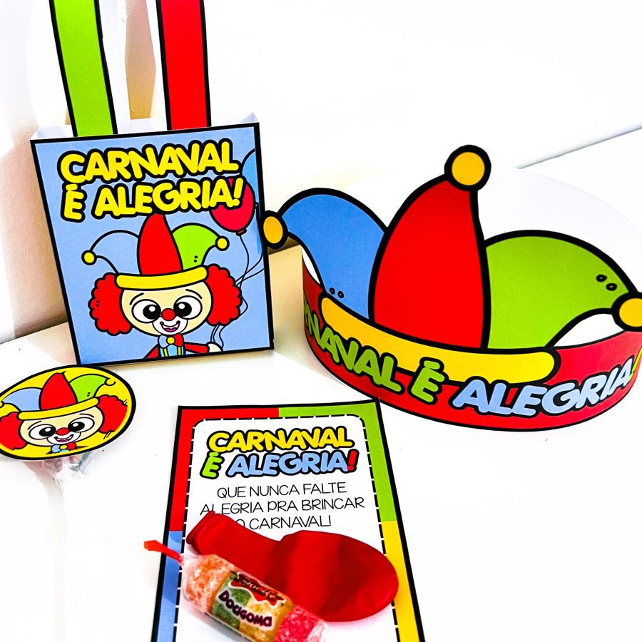 Kit Lembrancinhas de Carnaval - Carnaval