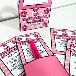 Lembrancinhas - Dia da Mulher - Dia Internacional da Mulher