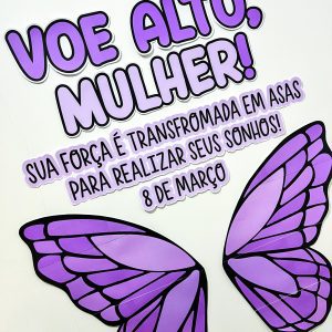 Painel de Fotos Asas de Borboleta - Dia da Mulher - Dia Internacional da Mulher - Pedagogia de Ideias Painel de Fotos Asas de Borboleta - Dia da Mulher - Dia Internacional da Mulher