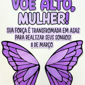 Painel de Fotos Asas de Borboleta - Dia da Mulher - Dia Internacional da Mulher - Pedagogia de Ideias Painel de Fotos Asas de Borboleta - Dia da Mulher - Dia Internacional da Mulher