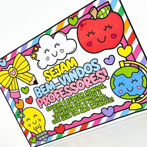 Painel Professores Sejam Bem-Vindos - Volta às Aulas