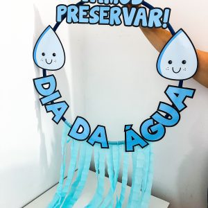 Bambolê para Fotos - Dia da Água - Dia da Água