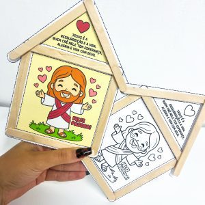 Casinha Páscoa de Jesus - Páscoa