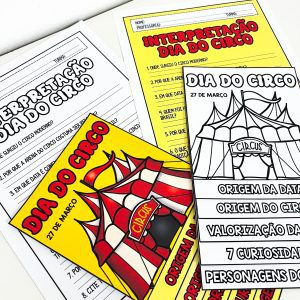 Flipbook + Interpretação Dia do Circo - Dia do Circo
