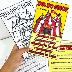 Flipbook + Interpretação Dia do Circo - Dia do Circo - Pedagogia de Ideias Flipbook + Interpretação Dia do Circo - Dia do Circo