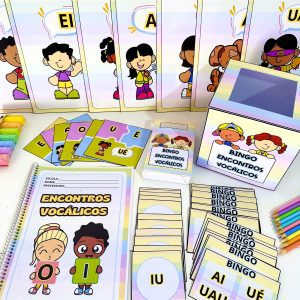 Kit Encontros Vocálicos - Alfabetização
