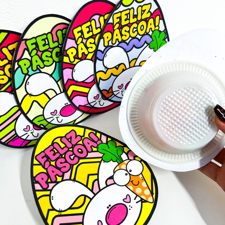 Lembrancinha Ovo de Páscoa Recheado - Páscoa