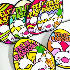 Lembrancinha Ovo de Páscoa Recheado - Páscoa