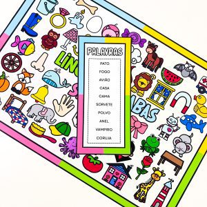 Lince das Palavras de Sílabas Simples - Alfabetização - Pedagogia de Ideias Lince das Palavras de Sílabas Simples - Alfabetização