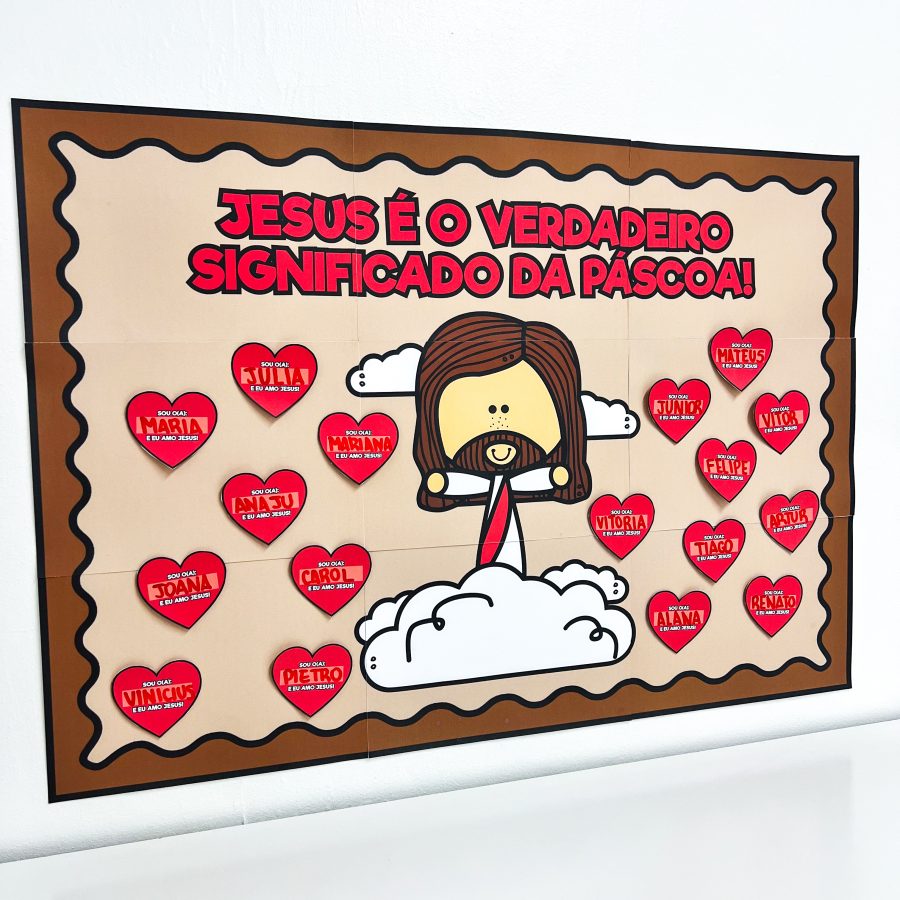 Painel Colaborativo - Páscoa Cristã - Páscoa
