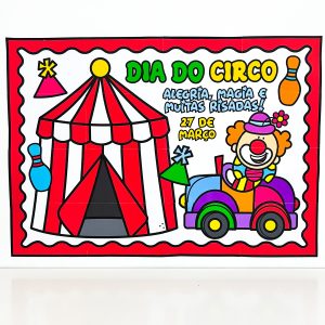 Painel Dia do Circo - Dia do Circo