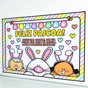 Painel - Feliz Páscoa - Páscoa