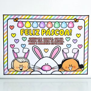 Painel - Feliz Páscoa - Páscoa