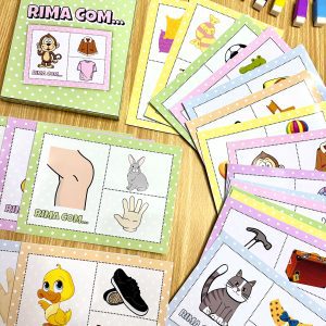 Rima com ... - Alfabetização