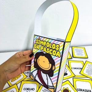 Sacola Símbolos Pascais - Páscoa - Pedagogia de Ideias Sacola Símbolos Pascais - Páscoa