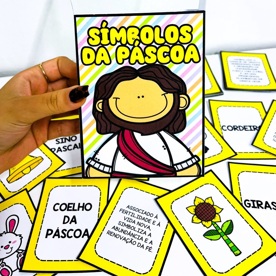 Sacola Símbolos Pascais - Páscoa - Pedagogia de Ideias Sacola Símbolos Pascais - Páscoa