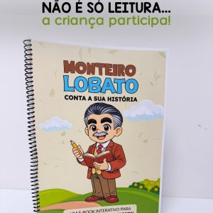 E-book Interativo Monteiro Lobato conta sua história - Dia Nacional do Livro Infantil
