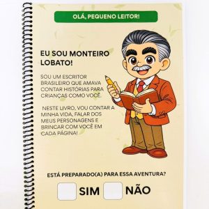 E-book Interativo Monteiro Lobato conta sua história - Dia Nacional do Livro Infantil