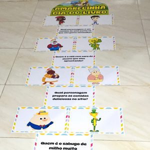 Amarelinha Dia Do Livro - Dia Nacional do Livro Infantil