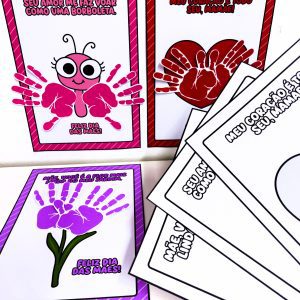 Atividade Interativa Mãozinhas Dia das Mães - Dia das Mães