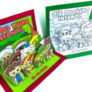 Cenário Sítio do Picapau Amarelo – Dia do Livro Infantil - Dia Nacional do Livro Infantil