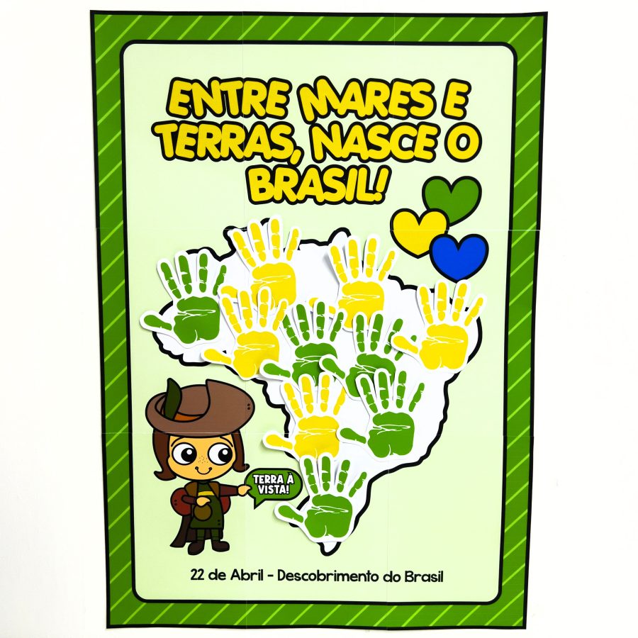 Cartaz Colaborativo Descobrimento do Brasil - Descobrimento do Brasil