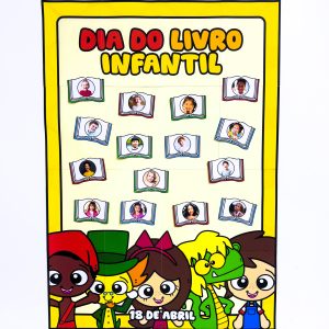 Cartaz Colaborativo Dia do Livro Infantil - Dia Nacional do Livro Infantil