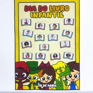 Cartaz Colaborativo Dia do Livro Infantil - Dia Nacional do Livro Infantil