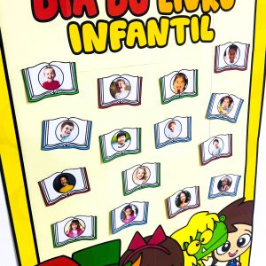 Cartaz Colaborativo Dia do Livro Infantil - Dia Nacional do Livro Infantil