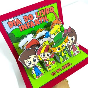 Cenário Sítio do Picapau Amarelo – Dia do Livro Infantil - Dia Nacional do Livro Infantil