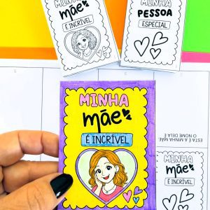 Mini-Revista interativa - Dia das Mães - Dia das Mães