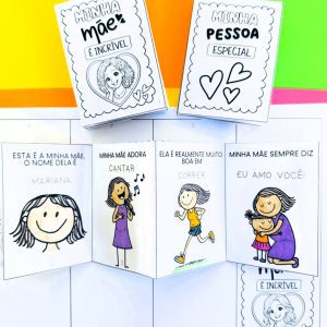 Mini-Revista interativa - Dia das Mães - Dia das Mães