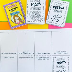 Mini-Revista interativa - Dia das Mães - Dia das Mães