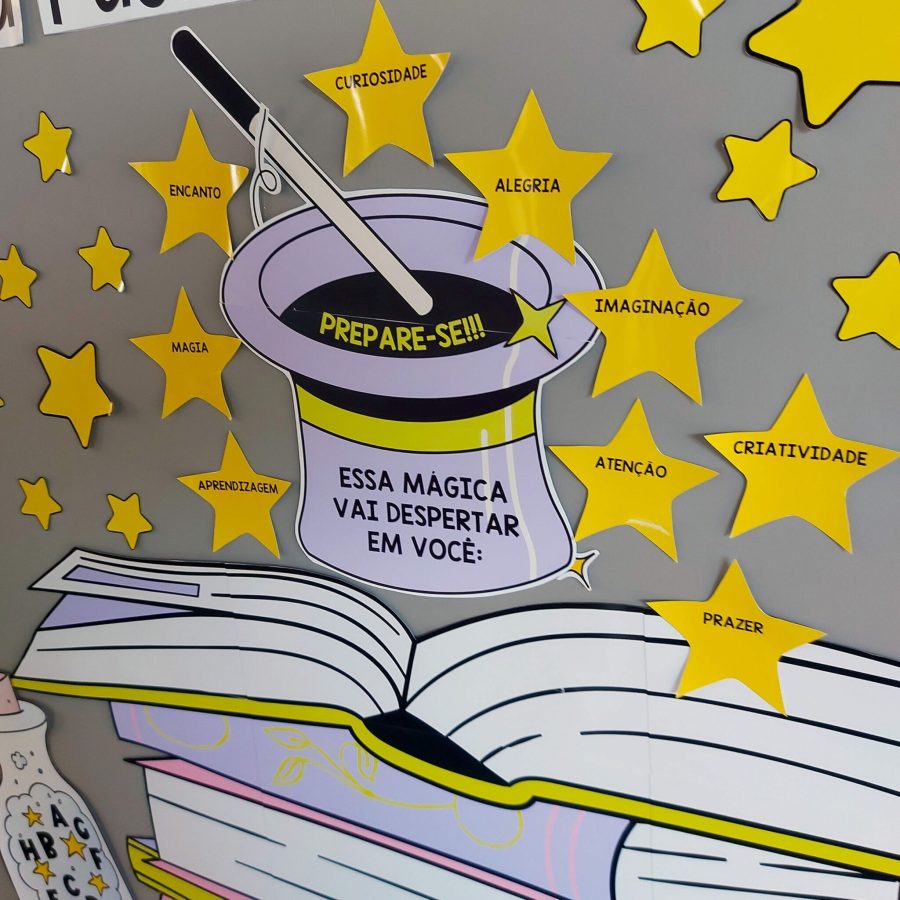 Decoração - Espaço Leitor - Decoração Escolar - Pedagogia de Ideias Decoração - Espaço Leitor - Decoração Escolar